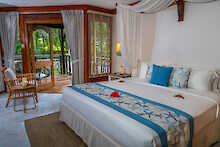 Standard-Doppelzimmer mit Veranda des Acajou Bach Resorts