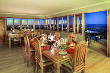 Der Restaurantbereich im Namib Dune Star Camp