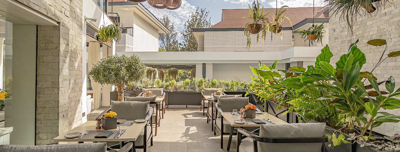 Kwetu Hotel Nairobi Terrasse