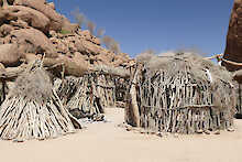 Ein Dorf im Damaraland