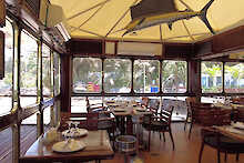 Restaurant Innenbereich des Hôtel Le Lagons