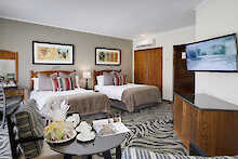 Zweibettzimmer Erdgeschoss in der Kwa Maritane Bush Lodge