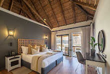 Doppelzimmer der Ivory Tree Game Lodge