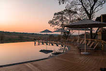Pool der Mdluli Safari Lodge