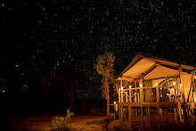 Der Sternenhimmel über der Mdluli Safari Lodge