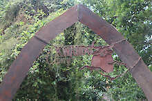 Camp Kwando Eingangsschild