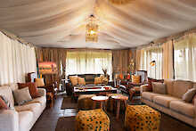 Lounge im Lemala Ngorongoro Tented Camp