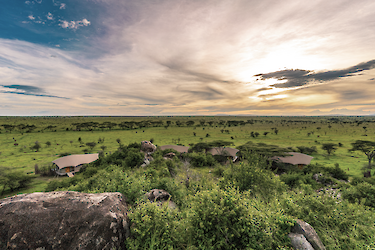 Luftaufnahme der Lemala Nanyukie Lodge