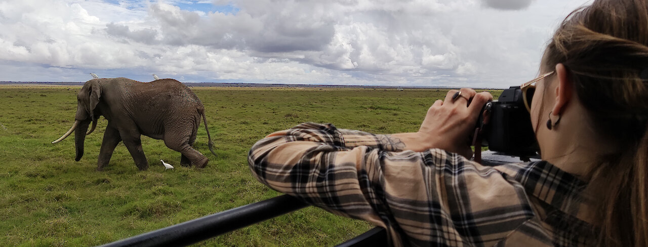 Safari in Kenia im Amboseli-Nationalpark