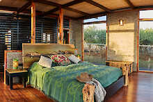 Helles Doppelzimmer im Elephant Gorge Camp