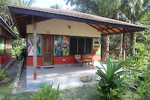 Haus von außen im Ko-Sa Beach Resort