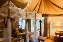 Gazelle Zelt im iKWETA Safari Camp