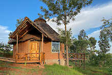 Außenansicht der Foresight Eco Lodge