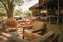 Satao Camp Tsavo Lounge Terrasse