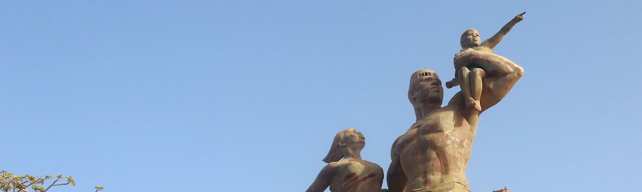 Afrikan Renaissance Monument in Dakar