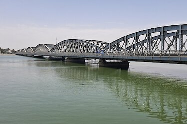 Brücke von Saint-Louis, Senegal