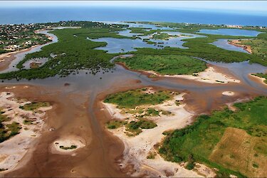 Lagune Somone in Senegal