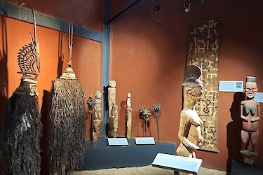 Ausstellung im Mahicao-Museum