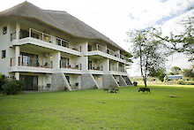 Blick auf die Ilala Lodge