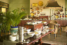 Frühstücksbuffet der Ilala Lodge