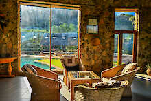 Lounge der Matobo Hills Lodge