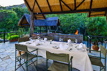 Restaurant der Matobo Hills Lodge