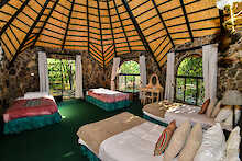 Mehrbettzimmer in der Matobo Hills Lodge