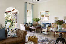 Lounge in der Pioneers Lodge