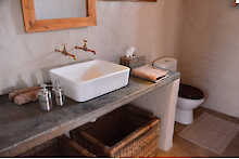 Badezimmer des Chobe Elephant Camps