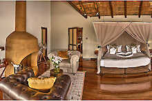 Doppelzimmer der Deception Valley Lodge