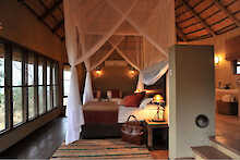 Doppelzimmer in der Ngoma Safari Lodge