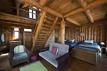 Blick ins Zimmer in der Chelinda Lodge