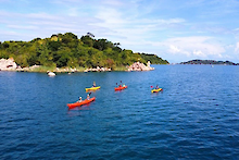 Kayak-Tour auf dem Tanganyika-See
