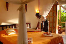 Doppelzimmer des Karibu Guesthouse