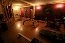 Fitnessstudio des Lake Heights Hotels
