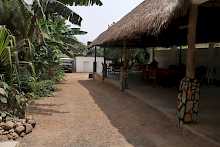 Restaurant der Arena Beach Lodge