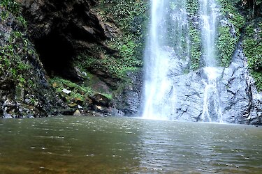 Tagbo Fall in Liati Wote in Ghana