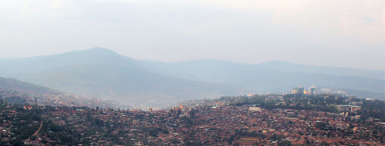 Kigali von oben