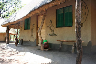 Kumbali Cultural Village von außen