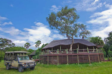 Katuma Bush Lodge von außen