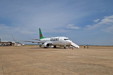 Flieger nach Malawi