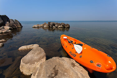 Kayak auf dem Malawisee