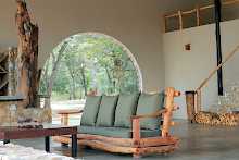 Lounge der Gwango Elephant Lodge