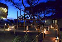 Aussichtsplattform der Tarangire Simba Lodge