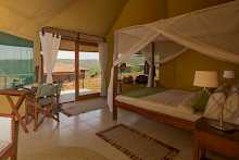 Doppelzimmer in der Karatu Simba Lodge