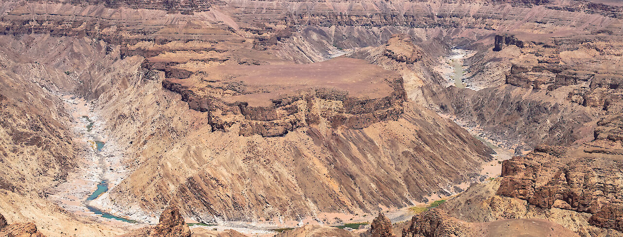 Der Fish-River-Canyon von oben