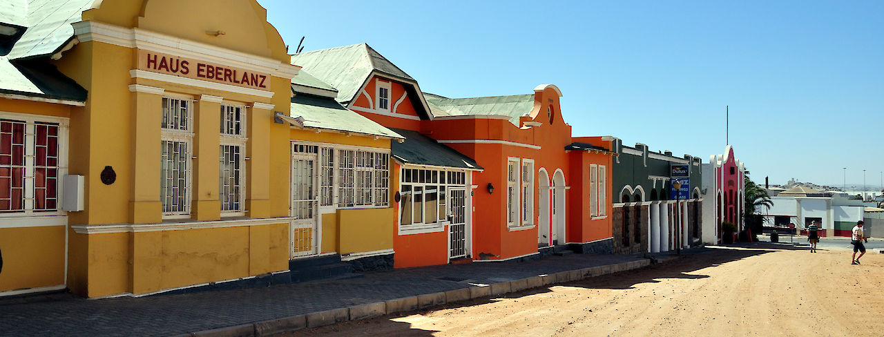 Straßenszene in Lüderitz