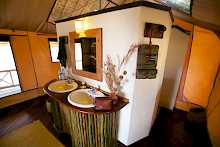 Badezimmer im Katavi Wildlife Camp