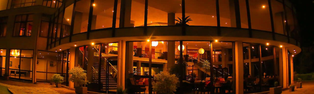 Haile Resort Hawassa bei Nacht