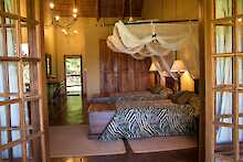 Kumbali Country Lodge Blick ins Zimmer